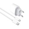 Bild von GaN USB-C Power Adapter CH3126 USB-C To USB-C Cable 100CM 35W White