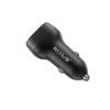 Bild von Rixus USB-C PD+QC3.0 Car Charger 18W RXCC13 - Black