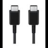 Bild von For Samsung USB Type-C To Type-C Data Cable Black EP-DN980BBE 100CM