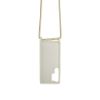Bild von Rixus TPU Necklace Cord Cover For Samsung Galaxy S24 Ultra S928B Gold