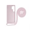 Bild von Rixus TPU Necklace Cord Cover For Samsung Galaxy S24 Ultra S928B Pink