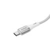 Bild von Rixus RXUC29L Braided USB-C To Lightning Cable With LED Display 100CM White