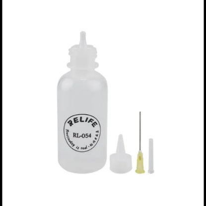 Bild von Relife RL-054 Empty Plastic Flux Alcohol Bottle Perfume Bottle With Needle Tip 50ML