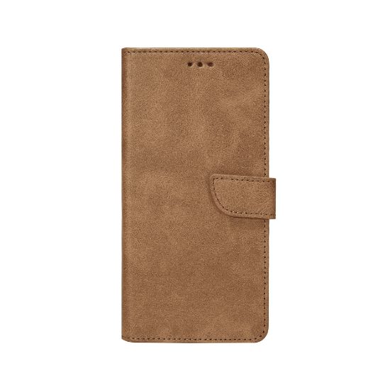 Bild von Rixus Bookcase For Samsung Galaxy S24 S921B Light Brown