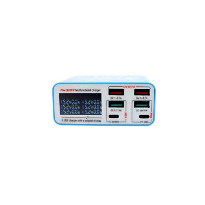 Bild von Relife RL-304N Digital Display 6 Port Lightning Charger