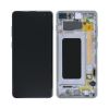 Bild von Samsung Galaxy S10 Plus (SM-G975F) (GH82-18834G / GH82-18849G) Display Complete - Canary yellow / silver