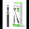 Bild von Rixus Integrated Selfie Stick With LED Lights RXSF31 - Black