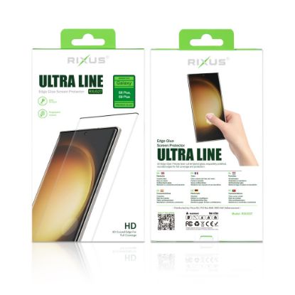 Bild von Rixus Ultra Thin Tempered Glass For Samsung Galaxy S8 Plus G955F, S9 Plus G965F