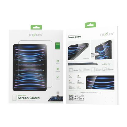 Bild von Rixus Screen Guard For iPad Pro 12.9&quot; (2022,2021,2020,2018) Clear