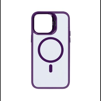 Bild von Rixus Classic 03 Case With MagSafe For iPhone 12 Pro Max - Deep Purple