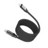 Bild von Rixus RXUC61L Magnetic Charging Cord USB-C To Lightning 100CM 30W Black