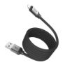 Bild von Rixus RXUC61AL Magnetic Charging Cord USB-A To Lightning 100CM 10W Black