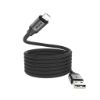 Bild von Rixus RXUC61AL Magnetic Charging Cord USB-A To Lightning 100CM 10W Black