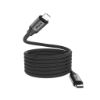 Bild von Rixus RXUC61L Magnetic Charging Cord USB-C To Lightning 100CM 30W Black