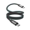 Bild von Rixus RXUC61C Magnetic Charging Cord USB-C To USB-C 100CM 60W Black