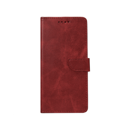 Bild von Rixus Bookcase For Samsung Galaxy A21s A217F Dark Red