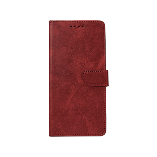 Bild von Rixus Bookcase For Samsung Galaxy A21s A217F Dark Red