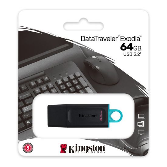 Bild von Kingston DataTraveler Exodia DTX/64GB Flash Drive USB 3.2 Gen 1