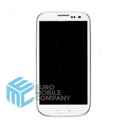 Bild von Samsung Galaxy S3 (GT-I9300)  Display + Frame - White