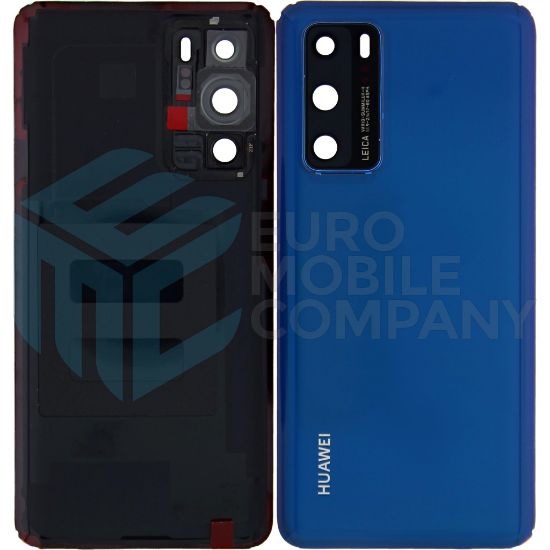 Bild von Huawei P40 (ANA-NX9) Battery Cover - Deep Sea Blue