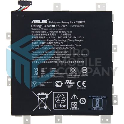 Bild von Asus Zenpad S 8.0 (Z580C) Battery C11P1426 - 4000mAh