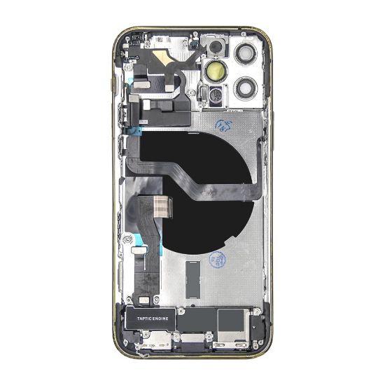 Bild von For iPhone 12 Pro Complete Housing incl. All Small Parts Without Battery Graphite