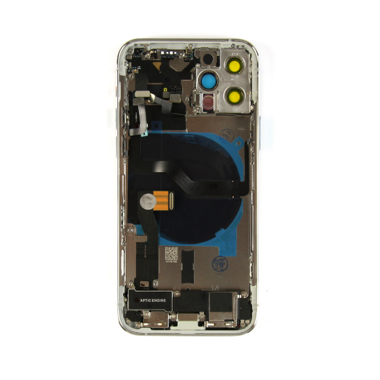 Bild von For iPhone 12 Pro Complete Housing incl. All Small Parts Without Battery Silver