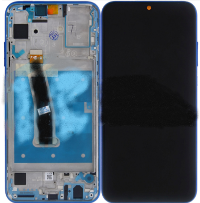 Bild von Huawei Honor 20 Lite / Honor 10i (HRY-LX1T) Display + Digitizer + Frame Complete - Blue