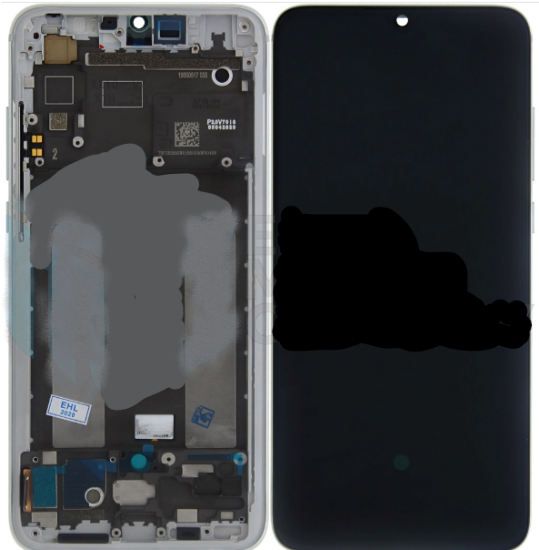 Bild von Xiaomi Mi 9 Lite Display + Digitizer + Frame (OEM) - Gold