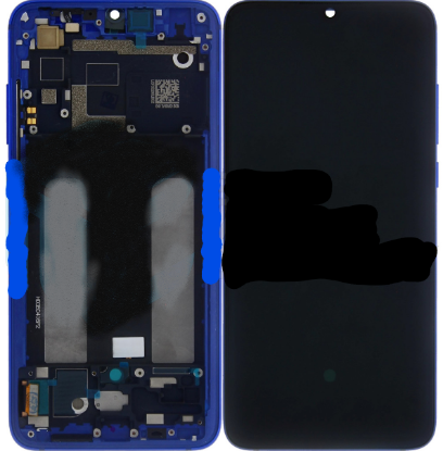 Bild von Xiaomi Mi 9 Lite Display + Digitizer + Frame (OEM) - Blue