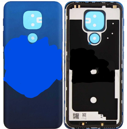 Bild von Motorola Moto E7 Plus (XT2081) Battery Cover (5S58C17429) - Misty Blue