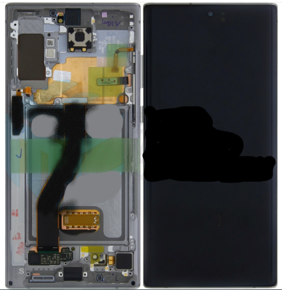 Bild von Samsung Galaxy Note 10 Plus GH82-20838C (SM-N975F) Display Complete - Aura Glow / Silver