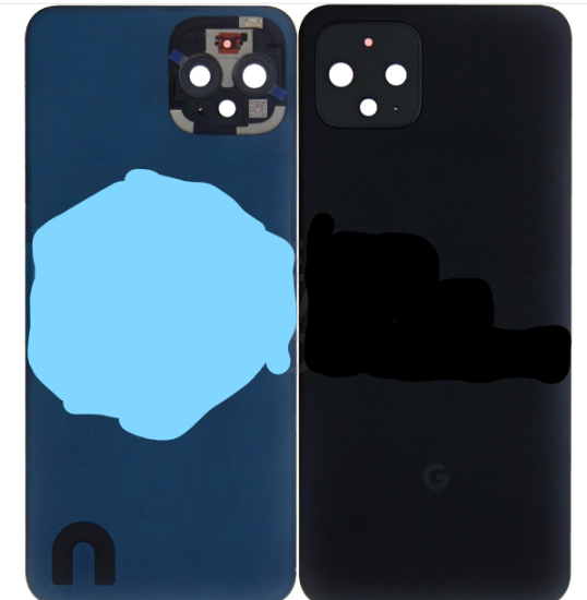 Bild von Google Pixel 4 (G020M) Battery Cover - Just Black