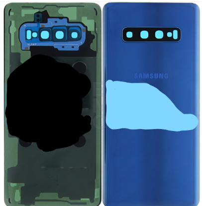 Bild von Samsung Galaxy S10 Plus (SM-G975F) Battery Cover - Prism Blue