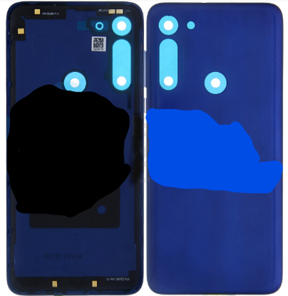 Bild von Motorola Moto G8 Back cover (S948C64924) - Blue