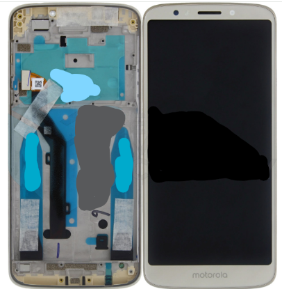 Bild von Motorola Moto G6 Play Display + Digitizer + Frame (5D68C10051) - Fine Gold