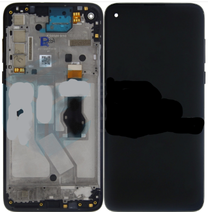 Bild von Motorola Moto G8 Power Display + Digitizer + Frame (5D68C16142) - Vulcan Black