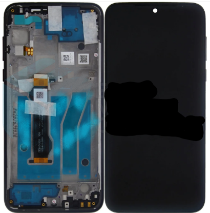 Bild von Motorola Moto G8 Plus Display + Frame (5D68C15528) - Graphene Blue