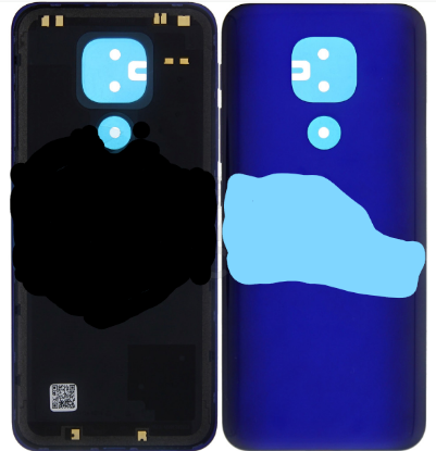 Bild von Motorola Moto G9 Play Back cover (5S58C17144) - Blue