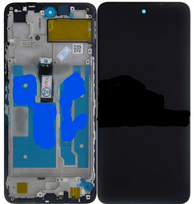 Bild von Huawei P Smart 2021 Display + Digitizer - Frame - Black