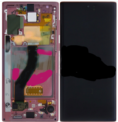 Bild von Samsung Galaxy Note 10 (SM-N970F) Display Complete (GH82-20818F) - Pink