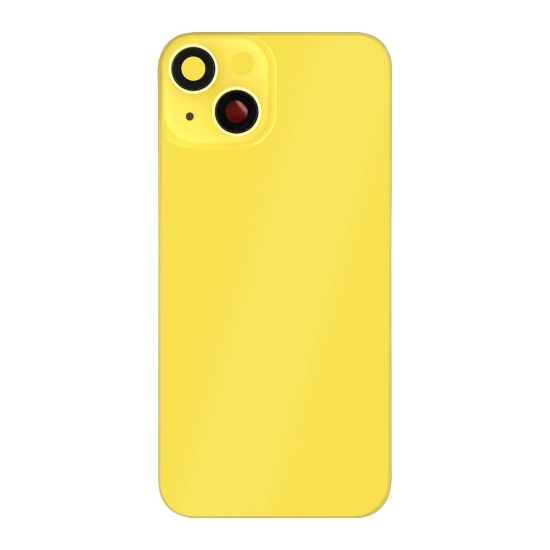 Bild von For iPhone 14 Extra Glass Yellow (Enlarged Camera Frame)