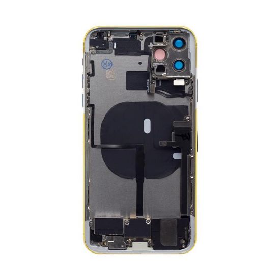 Bild von For iPhone 11 Pro Max Complete Housing incl. All Small Parts Without Battery Matte Silver