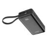 Bild von Rixus RXPB01B Power Bank 10.000mAh With Built-In Handstrap Cable Black