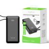 Bild von Rixus RXPB01B Power Bank 10.000mAh With Built-In Handstrap Cable Black