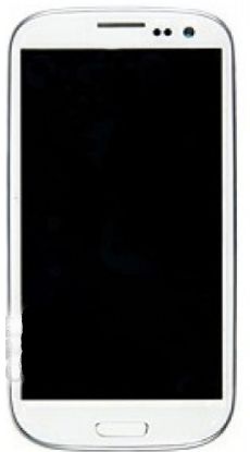 Bild von Samsung Galaxy S3 (GT-I9300)  Display + Frame - White