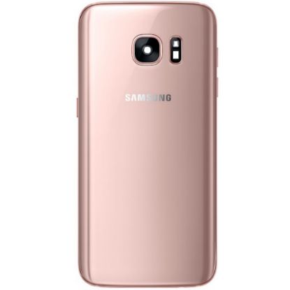 Bild von Samsung Galaxy S7 Edge G935F Back Cover Pink Gold With Lens OEM