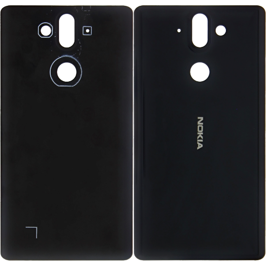 Bild von Nokia 8 Sirocco (TA-1005) Back Cover Black Without Lens OEM