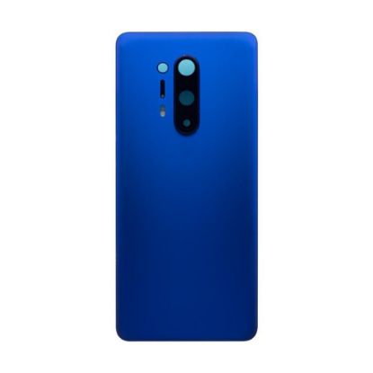 Bild von OnePlus 8 Pro (IN2023) Back Cover Ultramarine Blue With Lens OEM