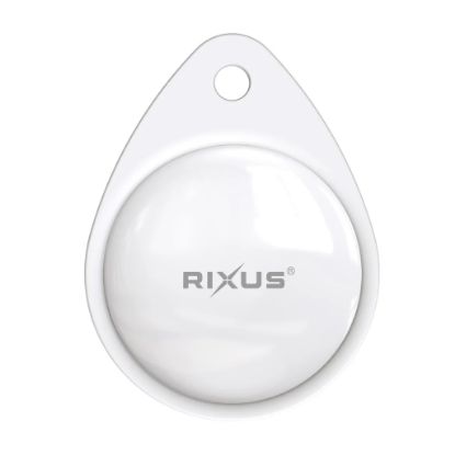 Bild von Rixus Rix Tag Apple MFi Certified Tracker Works with Apple Find My (iOS Only) White